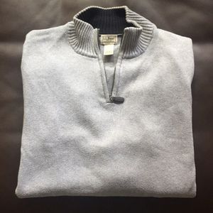L.L.Bean quarter-zip, pull over sweater